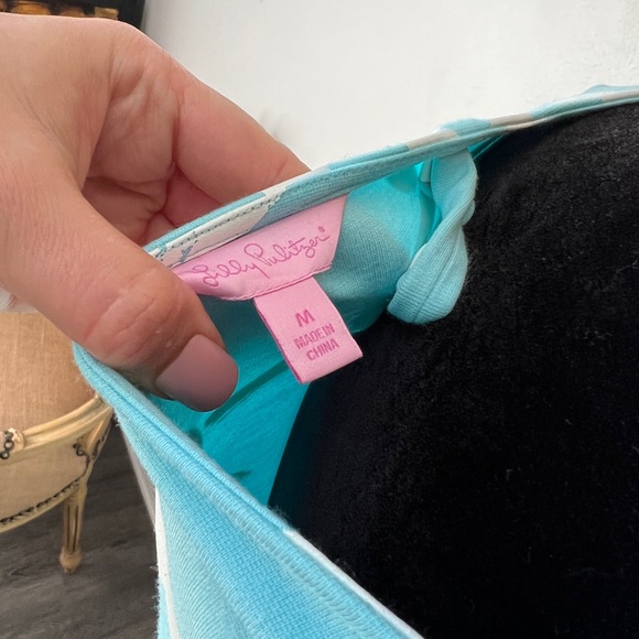 Lilly Pulitzer Jonah Ball And Chain Shift Dress In Shorely Blue - Picture 7 of 9